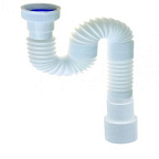 30986264 Сифон гофрированный 1 1/4"*40/50 (без выпуска, длина 800мм) "МИНИ Элит" 