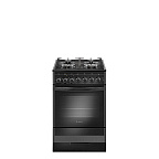 Газоэлектрич.плита GEFEST ПГЭ 5502-02 0044 (85х50х58,5) фасад черный с растровым рисунком