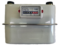 Счетчик газа 1 1/4" ТЕРМОКОРРЕКТОР объемный диафрагменный СГД G6 (250мм) левый (Орел)