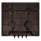 Варочная панель газ. GEFEST ПВГ 1212 К7 (9х59х52) цв.коричневый