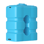 Бак д/воды АТР-800 (синий) с поплавком (Акватек, Ростов)