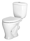 Унитаз-компакт ВОРОТЫНСКИЙ  (КОМФОРТ)  белый косой вып.