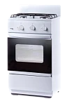 Газ.плита Лада Nova CG32013W (Flama CG3202 (2 горелки,газ-контроль дух,мет.щит, хоз.отсек)(АРТ433)