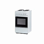 Эл.плита Лада Nova AE14027W (Flama AE1406 (4 комфорки,б/жаровни,б/подсветки,б/щитка)(АРТ435)