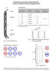 Кронштейн настенный рельсовый K15.3(200) (к радиаторам h=200мм) 