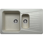 мойка F-18 №14 (СЕРЫЙ) Polygran 850х500