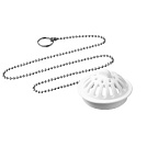 4078-1-А Ситечко-пробка для раковин и ванн d40мм с латунной цепочкой 50см, ОРИО (30)