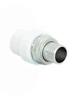 Муфта с американкой для радиатора 20х1/2 НР БЕЛЫЙ РТП (150/25)