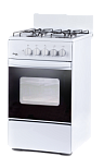 Газ.плита Лада Nova RG24039W (Flama RG24011 (газ-контроль дух,мет.щит,хоз.отсек)(АРТ428)