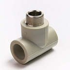 Тройник КНР 25*3/4 серый