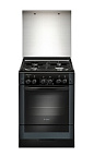 Газ.плита GEFEST ПГ 6300-02 0046 (85х60х60) фасад черный с растровым рисунком