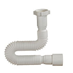 10132-АС Гибкая труба без выпуска 1 1/2"*40/50 (макс.длина 1250мм), ОРИО (75)