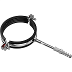 Хомут сантехнический 2" (60-65мм) М8 в комплекте(75шт)