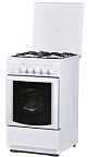 Газ.плита FLAMA FG2424W (4-х комф,стекл.крыш,проф.реш,подсв,эл.розжиг,газ.контроль дух) (АРТ 147)