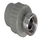 Муфта с НАК.ГАЙКОЙ 32х1 серый РТП (60)