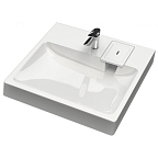 V58D1 Раковина Марго (СИГН.БЕЛ) Granit MARBAXX  УЦЕНКА