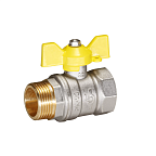 Кран шар. ГАЗ 3/4 г/ш бабочка Ду20 Ру40  Temper (22)