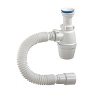 72059-А Сифон д/кух бутылочный (пластиковый выпуск d63мм х 40, г/т 40*40/50), ОРИО (40)