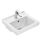 Умывальник ВИЗИТ-40 с переливом белый