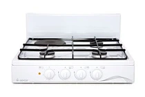 Газоэлектрич.плита настольная GEFEST ПГЭ 910-01 (12,7х50х52) цв.белый