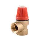 Предохранительный клапан 1/2*1/2 х3 бар КРАСНЫЙ VIEIR  VR33FFK-3 (100)