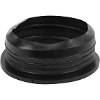 Манжета переходная 110х123 трехлепестковая черная