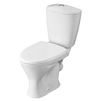 Унитаз-компакт ВЕРСИЯ КРАП на белом, косой вып. (15)