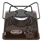 Газ.плита GEFEST ПГТ 1 (туристическая) ГОСТ 30154-94 мод. 802 (9,5х17х19,5) цв.коричневый