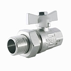 Кран шар лат 1/2 баб американка 11Б27п1 STI