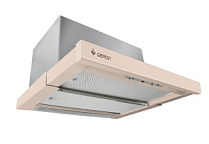 Воздухоочиститель GEFEST ВО 4501 В81 (30х50х30) цв.кремовый, панель из кремового стекла   OFF