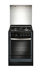Газ.плита GEFEST ПГ 6300-03 0046 (85х60х60) фасад черный с растровым рисунком
