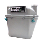 Счетчик газ."БелоМо" СГД-3Т-1-1-G6 02 (200лев) ТЕРМО БЕЗ АДАПТЕРОВ (май 2022г.)  (8181-02)