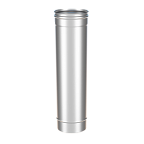 Воздуховоды Briz -  труба 0,5м d130 (оц.сталь) (1уп./6шт.)