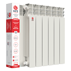 Радиатор АЛ 500/100 4секц (200Вт/секц) НРЗ ЛЮКС 2.0