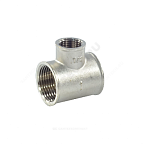 Тройник лат переходной 3/4 * 1/2 * 3/4 FFF никель   (SantechSystems)