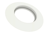 Декоративная манжета для трубы 100мм (Белая)  Camino