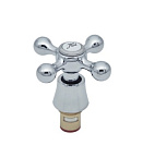 A0008 Кран-букса с вентилем (для холодной/горячей воды) хром  FASHUN (50)