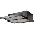 Вытяжка кухонная "Oasis" встраиваемая, черная, 600х284х216, UV-60B 