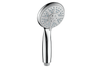 A16-1 Лейка для душа, круглая, d100мм, 3 режима, хром/светло-серый  FASHUN (60)