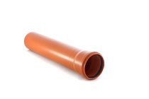 Труба ПП 110х3,4х500 РТП рыжая  (10/5)