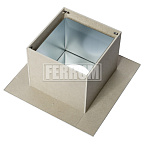 Потолочно проходной узел Н max t=600°C (430/0,5 + мин) ф200