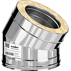 Сэндвич-колено 30*   Craft HF-50   (316/0,8/304/0,5) d130х230