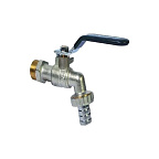 Кран шар лат водоразборный 1/2 с носиком Стандарт (ATM) VRC5003 (150/15шт)