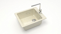 Z8 Q2 Мойка ГЛЯНЦЕВАЯ (БЕЖ) MARRBAXX, прямоуг, 425х500х195