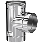 Тройник для регулятора тяги   Craft HF   (316/0,8) d300нос200П 