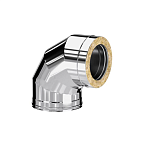 Сэндвич-колено 90*   Craft GS-50   (316/0,5/304/0,5) d150х250