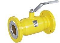 Кран шар ГАЗ LD  КШЦФ ст.20 DN50 PN40 фланц., полн.проход L=180