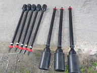 Телескопический удлинитель штока 1,2-2,0 m (для кранов d200)