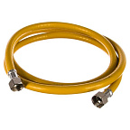 Подводка д/газа ПВХ 60 см 1/2 г/ш ЖЁЛТАЯ  ELKA (50)