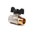 Кран шар лат 1/2 FM   PN40 баб   (РТП)